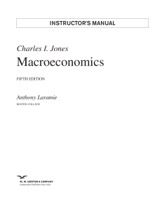 MacroExonomics Jones 