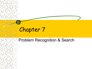 CB 6e Ch7 ProblemRecognition Search