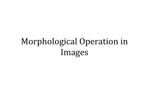 CST382-3 8 Morphological Operation in Images