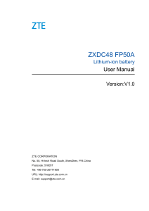SJ-20200211145551-001-ZXDC48 FP50A (V1.0) lithium-ion battery User Manual