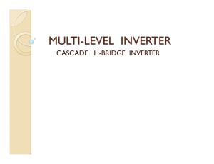 167687337-Multi-level-Inverter-ppt
