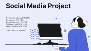 Social media project (final)