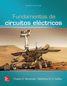 Fundamentos de circuitos electricos 5ta
