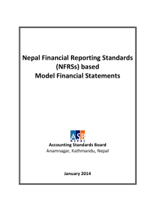 NFRS Bsed Financial statements