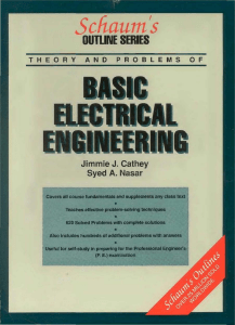 Theory and Problems of Basic Electric Engineering
