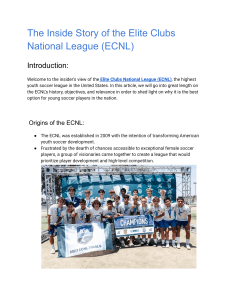 The Inside Story of the Elite Clubs National League (ECNL)
