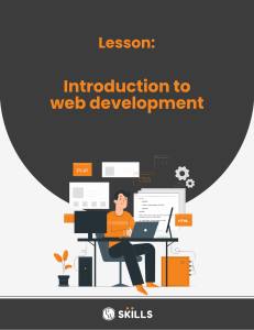 1Introduction to web development