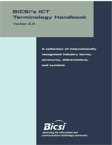 ICT Terminology Handbook