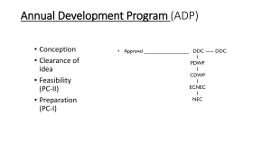Annual Development Program (ADP)