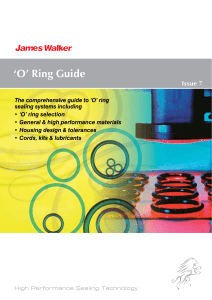 James Walker - O-ring guide