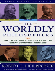 The-Worldly-Philosophers -The-G-Robert-L-Heilbroner