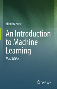 An Introduction to Machine Learning