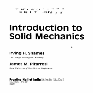[2] Irving H. Shames, James M. Pitarresi - Introduction to Solid Mechanics (3rd Edition)-PH (1999)