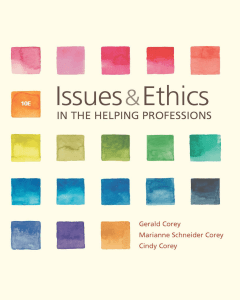 Gerald Corey, Marianne Schneider Corey, Cindy Corey - Issues and Ethics in the Helping Professions-Cengage (2017)