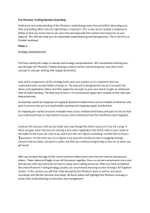 The Phantom Trading Member Road Map