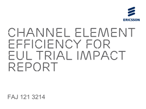 CE Efficiency for EUL Trial  2nd