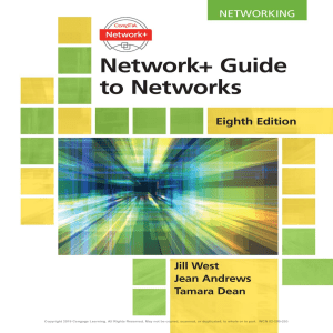 Network Guide To Networks Cengage Learning