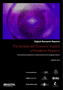 the societal and economic impacts of academic research