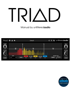 Unfiltered Audio TRIAD Manual