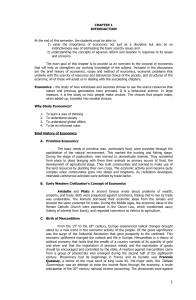 CHAPTER-1 for Basic Concepts of Economics