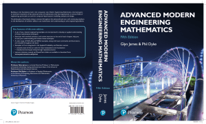 James, Glyn - Advanced modern engineering mathematics 5E  