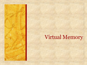 Chapter 7 Virtual Memory p1
