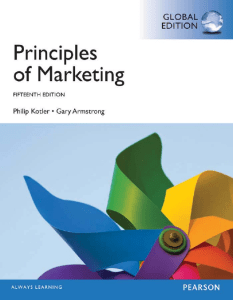 Principles of Marketing (15th Edition) by Philip Kotler   Gary Armstrong
