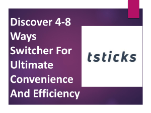 Unlock The Power Of Convenience With Our 4-8 Ways Switcher