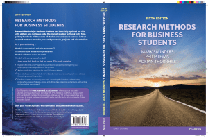 Research Methods for Business Students-Pearson Education (2012) Mark Saunders  Philip Lewis  Adrian Thornhill