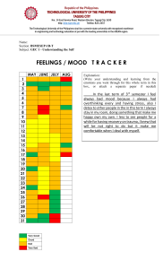 Activity Mood Tracker