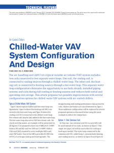 Chilled Water VAV System Configuration and Design Nassif