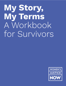 My Story My Terms  A Workbook for Survivors