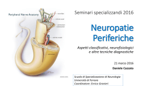 1.Neuropatie Periferiche- Daniele Cazzato 2016