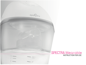 User-manual-Spectra-Wearable-electric-breast-pump-English-REV1-Apr2022