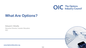 What are Options?