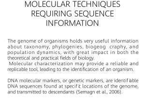 08. Molecular Techniques Requiring Sequence Information - Dr. Mohammed Osman