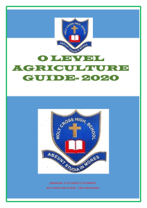 O level Agriculture Notes 2020 teachers copy (1)