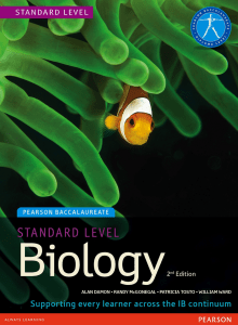 Biology SL Pearson