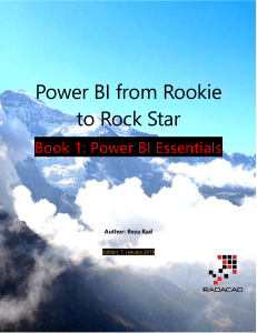 Book Power BI from Rookie to Rock Star Book01 Power BI Essentials Reza Rad RADACAD