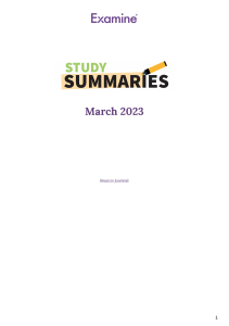 Examine-study-summaries-march-2023