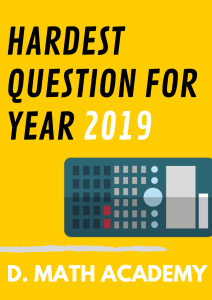 CIE IGCSE 0580 - 2019 Hardest Questions Compilation
