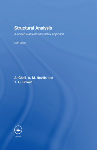 structural analysis. a unified classical and matrix approach