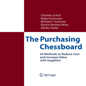 the purchasing chessboard 64 methods to reduce costs