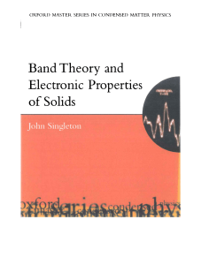 Matéria Condensada Singleton- Supplementary Book
