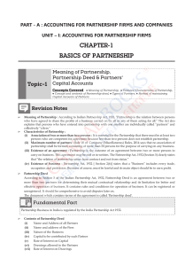 Oswaal CBSE Class 12 Accountancy Revision Notes For 2023 Exam