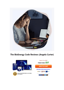 Angela Carter's The BioEnergy Code (PDF Ebook Download)