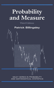 Probability and Measure - Billingsley