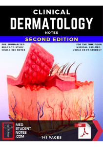 Dermatology Notes ATF