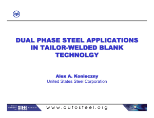 Konieczny2004 Dual Phase Steel Applications in Tailor-Welded Blank Technology 2004
