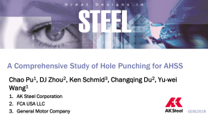 Pu2018 A Comprehensive Study of Hole Punching for AHSS